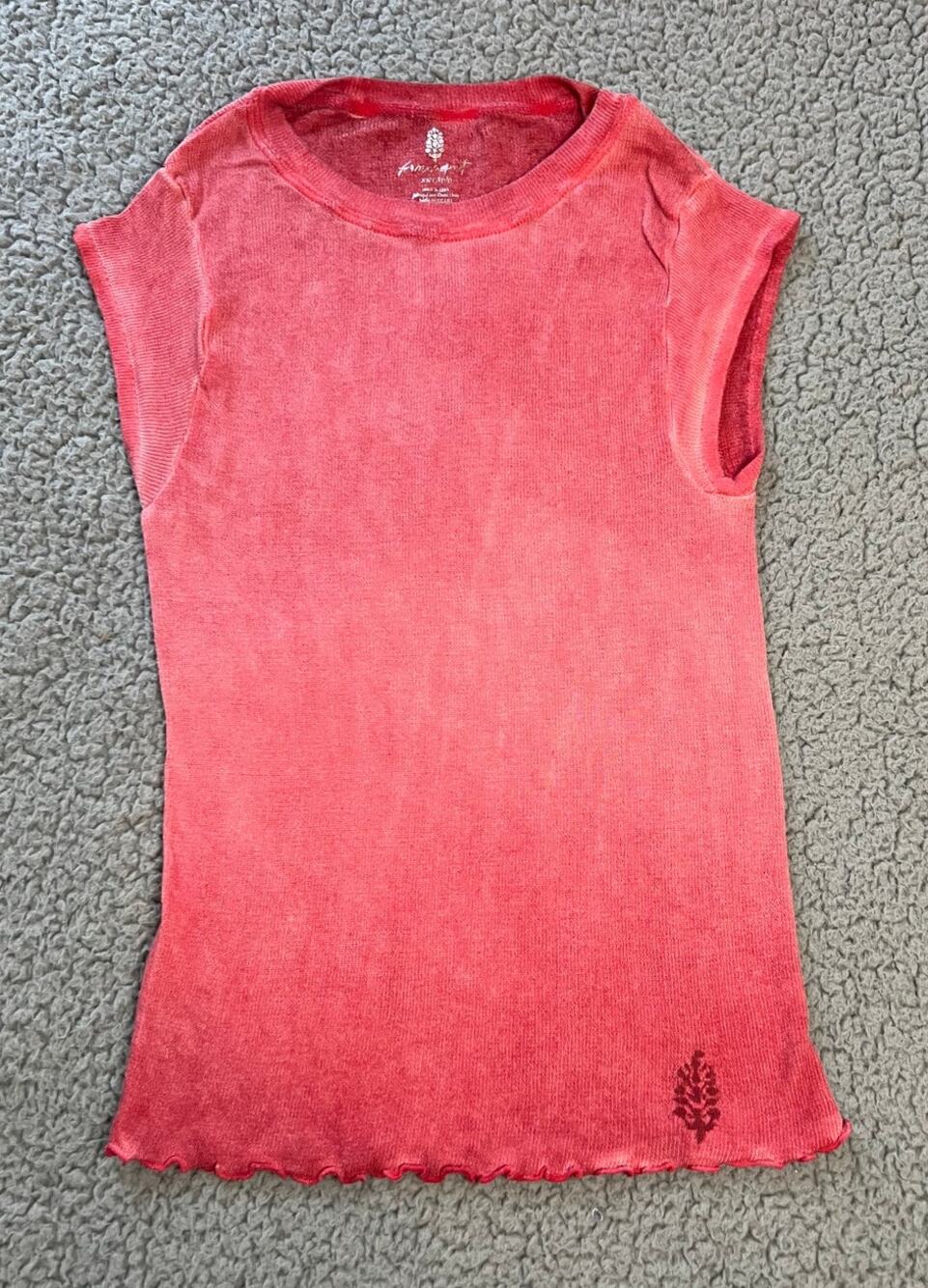 Free People Double Point Tee Size XS/S (B110332)